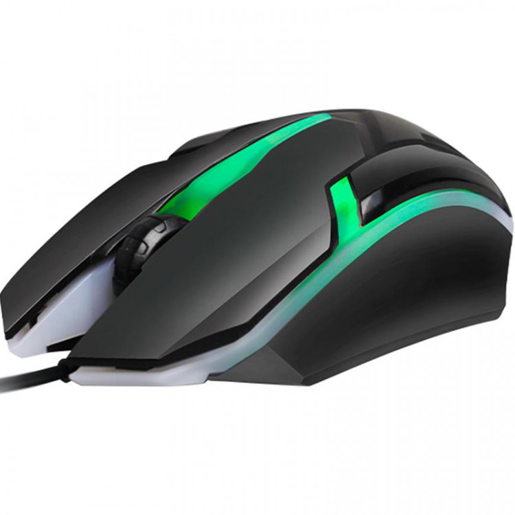 Мышь проводная USB JEDEL M66 черная (Black)
