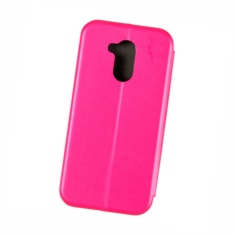 Чохол книжка для Samsung J415 Galaxy J4 Plus Case Шкіряний Рожевий