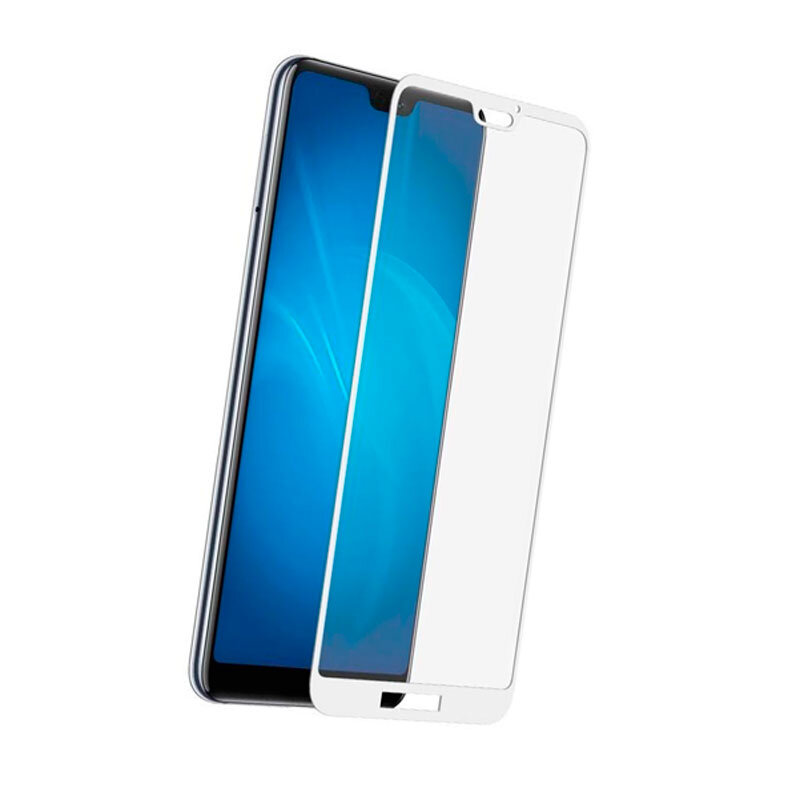 Захисне скло для Huawei P20 Lite 5D Glass 9H Білий