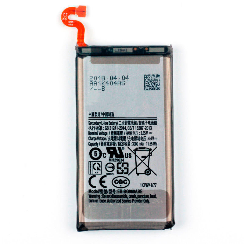 Аккумулятор для Samsung G960 Galaxy S9 (3000 mAh) EB-BG960ABE Оригинал