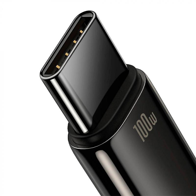 Провід Baseus Tungsten USB Type-C 100 Ватт (CAWJ000101) 1m