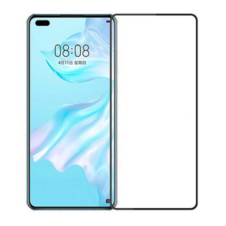 Захисне скло для Huawei P40 Protective 9H Armor Glass 3D Чорний