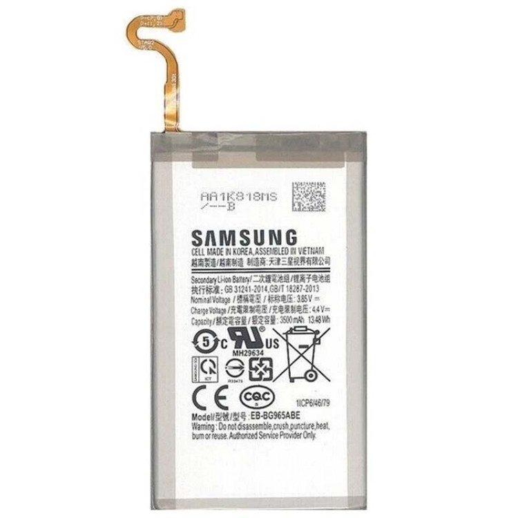 Акумулятор для Samsung G965 Galaxy S9 Plus (3500 mAh) EB-BG965ABE Оригінал