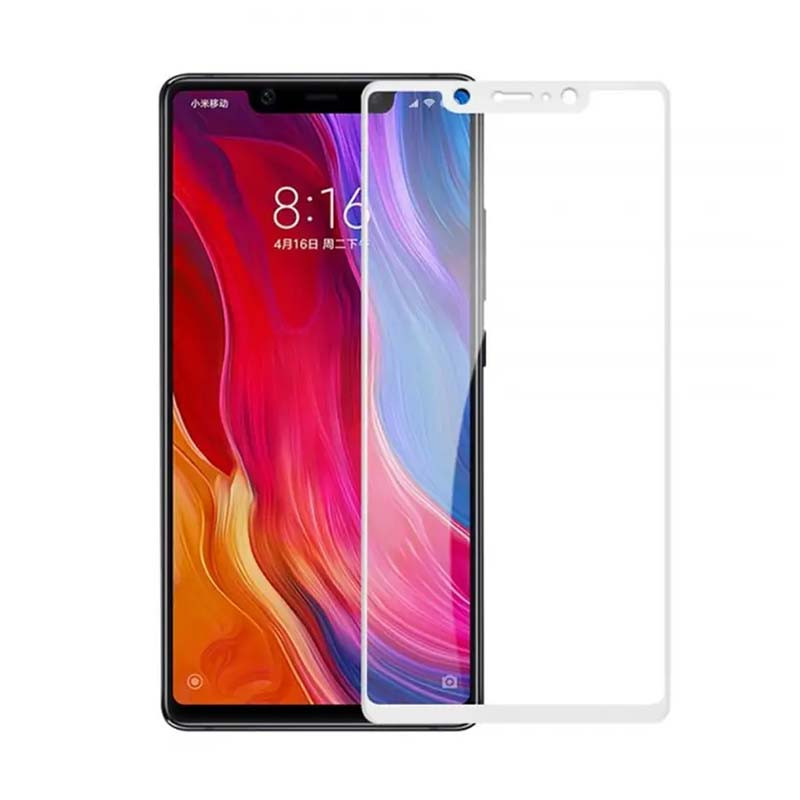 Захисне скло для Xiaomi Mi 8 SE /Mi8 SE Full Screen Білий