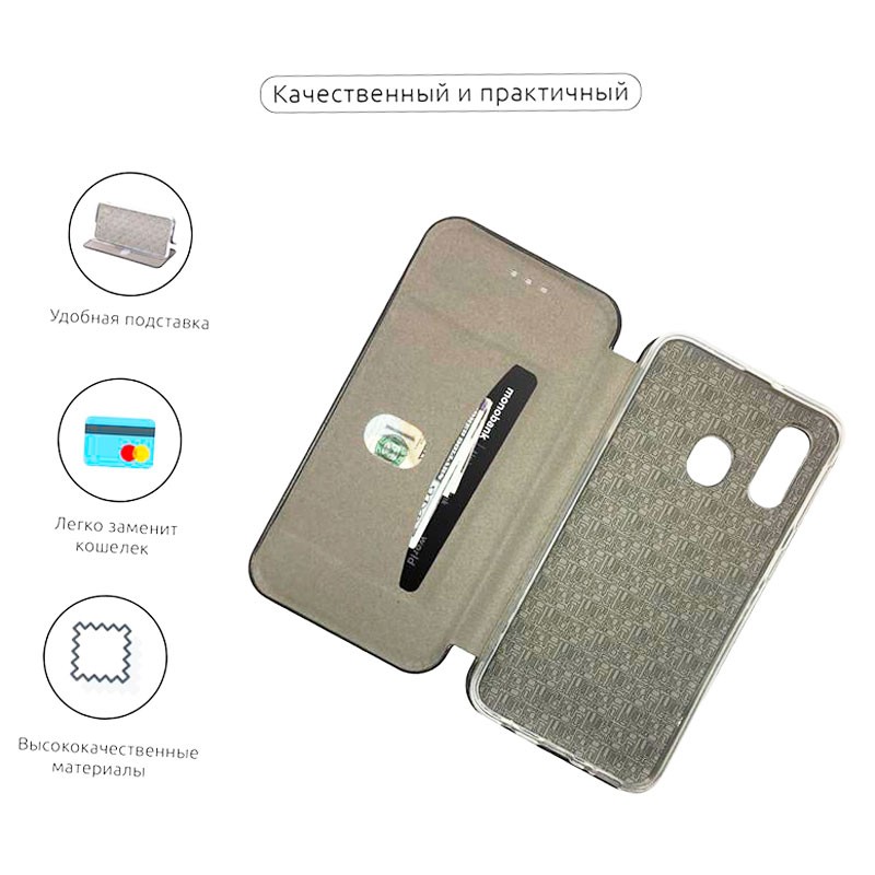 Чехол книжка для Samsung A40 Galaxy (A405) Case Кожаный
