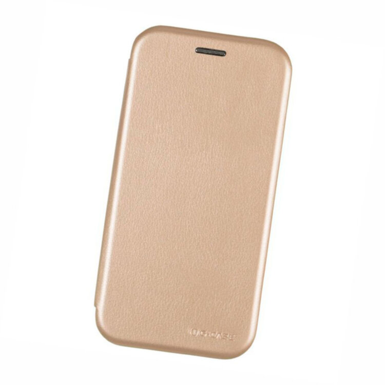 Чохол книжка для Samsung A520 Galaxy (A5-2017) Case Шкіряний Золотий
