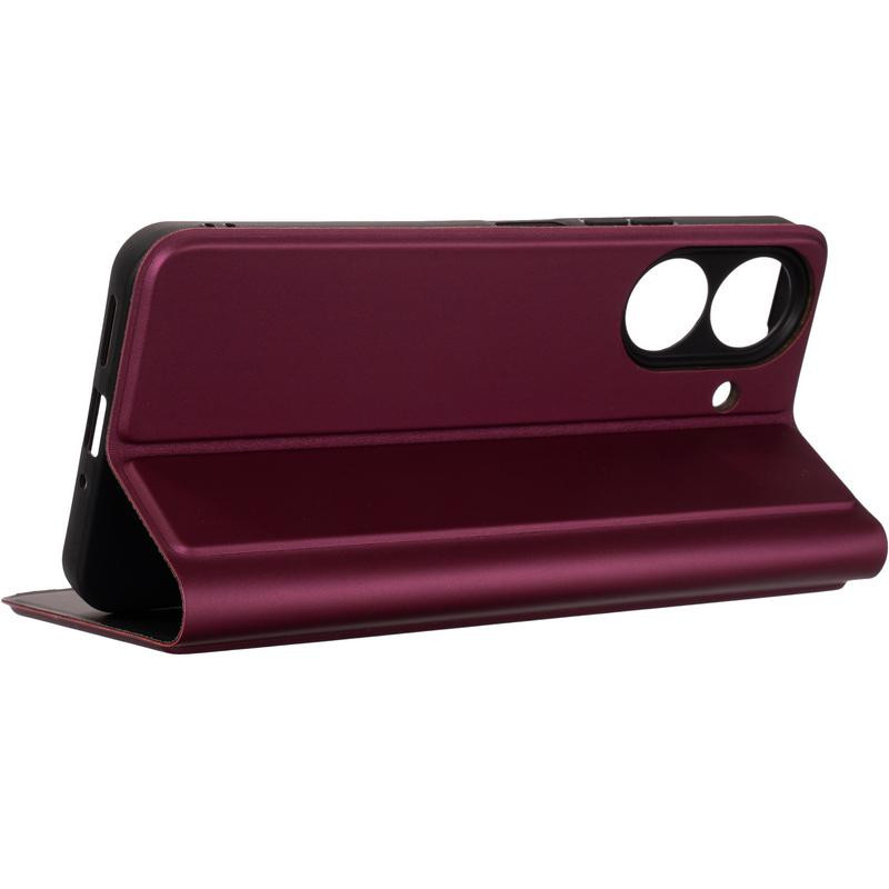 Чехол-книжка для Xiaomi Redmi 13C Smooth Case Черный