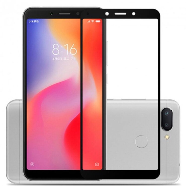 Защитное стекло для Xiaomi Redmi 6 Full Screen Черный Защитное стекло для Xiaomi Redmi 6 Full Screen Черный