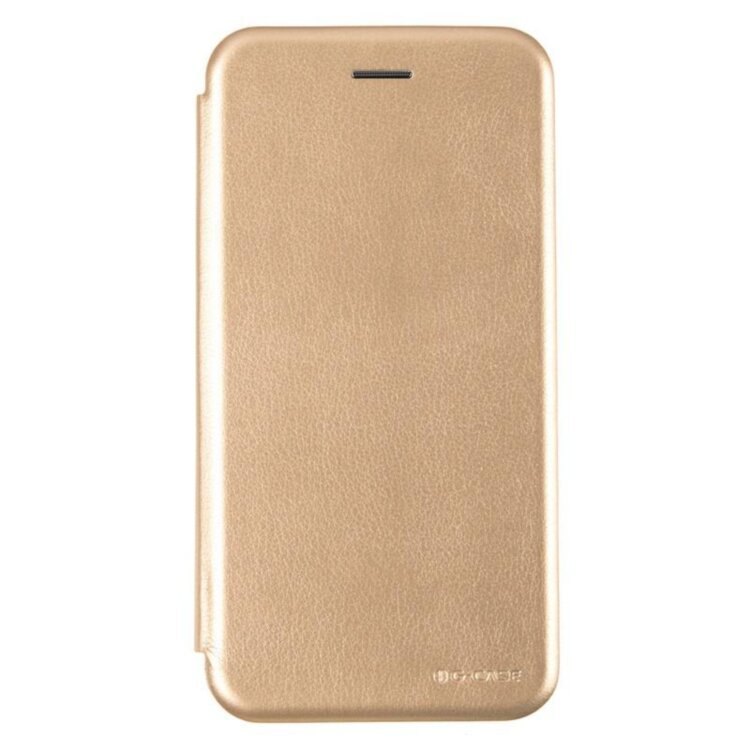 Чохол книжка для Xiaomi Mi8 SE /Mi 8 SE Case Шкіряний Золотий