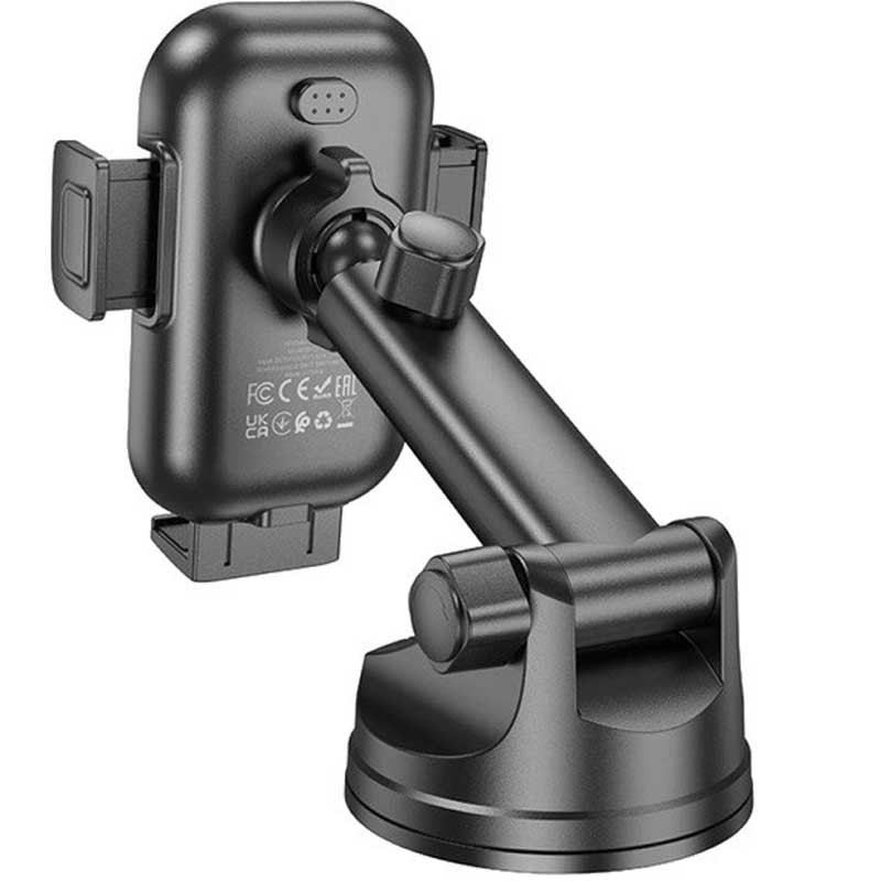 Держатель Borofone BH203 Blue Charm с беспроводной зарядкой 15W
