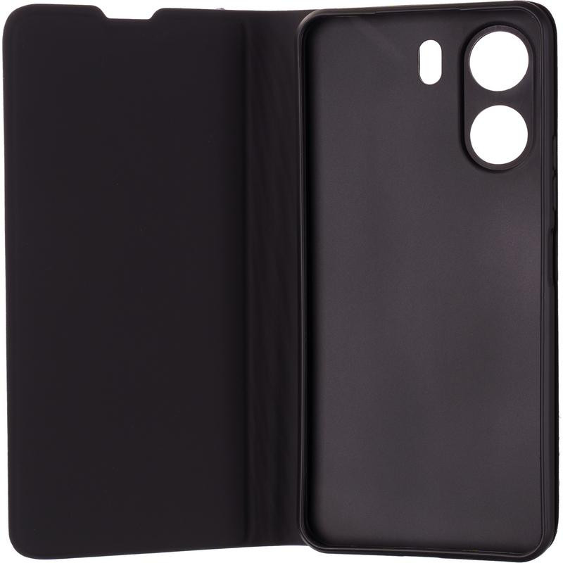 Чехол-книжка для Xiaomi Redmi 13C Smooth Case Темно-зеленая