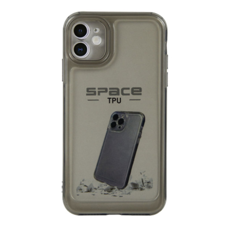 Силиконовый чехол iPhone 11 ShockProof серый