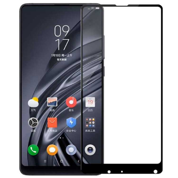 Защитное стекло для Xiaomi Mi Mix 2 Full Screen Черный