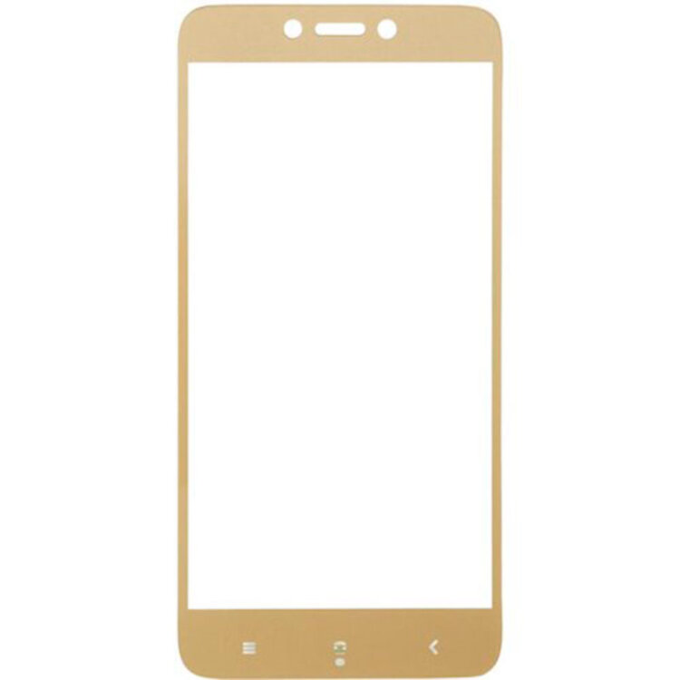 Защитное стекло для Xiaomi Redmi 5a Full Screen Золотой